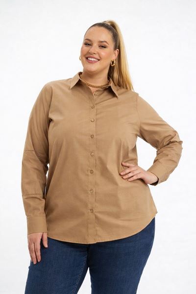 Picture of CURVY GIRL ELEGANT SHIRT